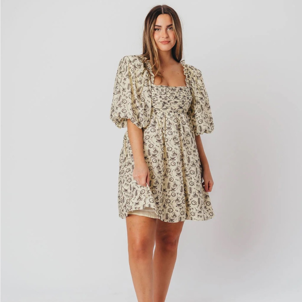 NWT 👒🤍WORTH COLLECTIVE TEA PARTY DRESS ☕️👒
